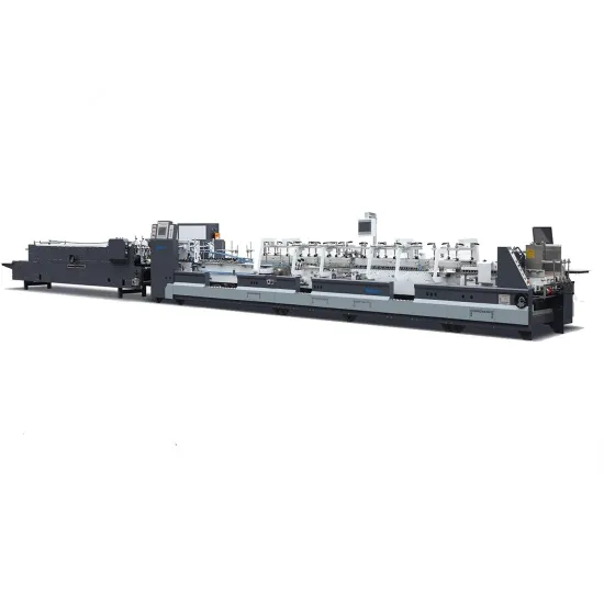 800-GS French Fries Box Folder Gluer Pasting Machine