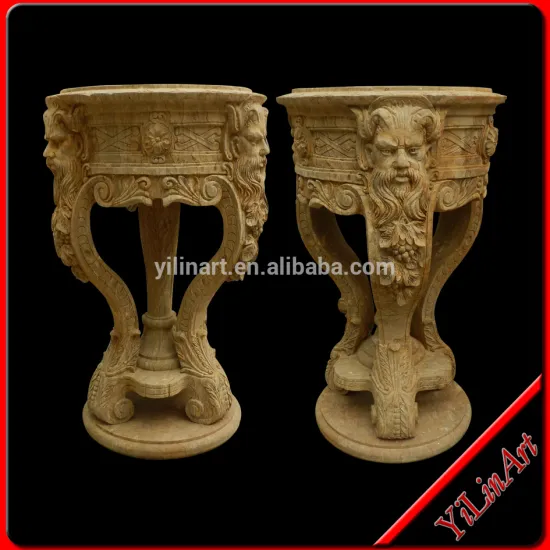 Stone Antique Carving Flower Pot(YL-Z020)