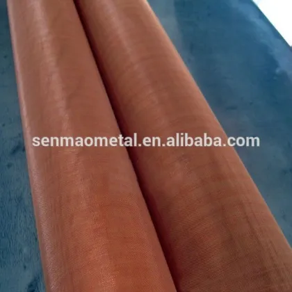red copper wire mesh and brass wire mesh