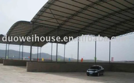 High level steel structure