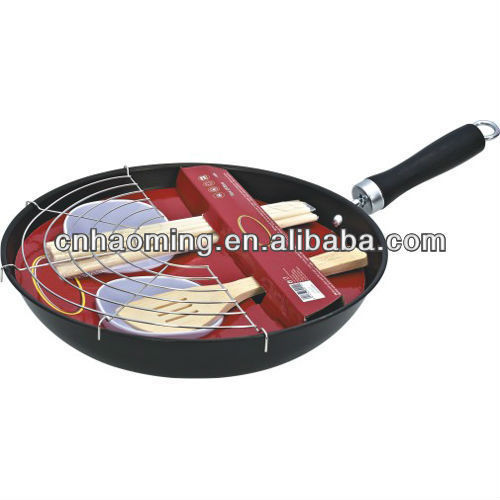 16pcs stainless steel wok set