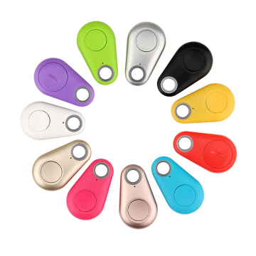 Affordable Voice Recording Water-Resistant GPS Tracker Attached to a Multi-Colored Keychain