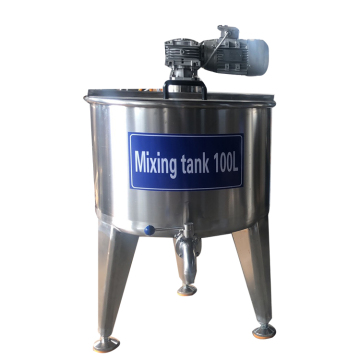 Double Jacketed Mixing Tank for Food and Beverage Storage