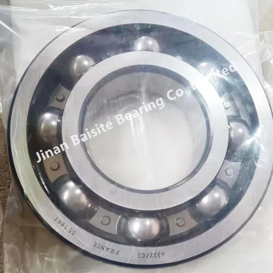 Low Friction 6322/C3 Deep Groove Ball Bearings 6322-2RS1/C3