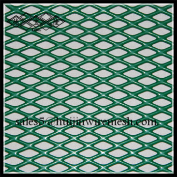 PVC Coated Protective Mesh / PVC expanded metal mesh