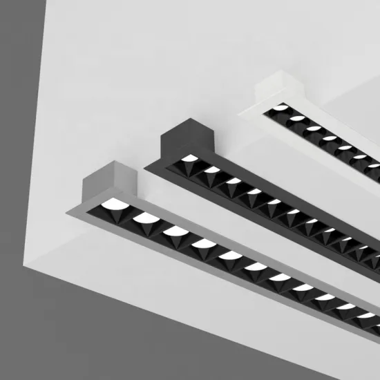 Indoor Ceiling Asymmetric Linear Recessed Lens Lighting