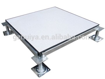 Anti-static access raised floor with conductive PVC tile