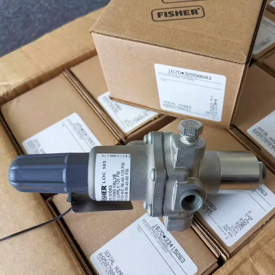 Compact Fisher 167DAS Three-Way Switching Valves: Easy Adjustment, Accurate Control, and Simplified Maintenance