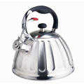 metal strong handle whistling coffee tea kettle