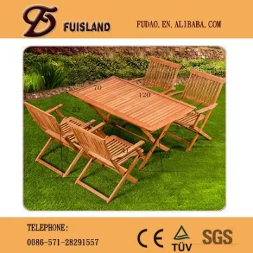 wooden garden table and chairs wooden furniture