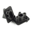 Injection molded plastic parts