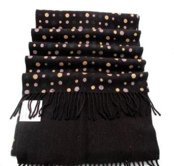Tradational Print Design Woolen Scarf Pure Cashmere Shawl