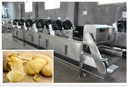 Chinese potato chips production line