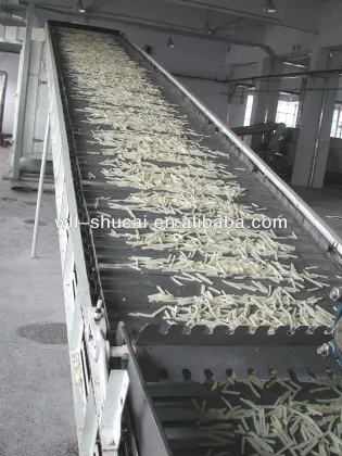 Frozen French Fries Potatoes Machine/Fresh Potato Chips Making Line