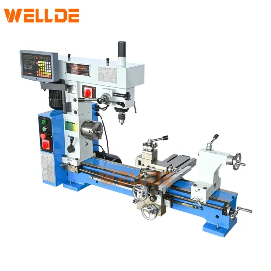 Horizontal Metal Milling Machine: WELLDE HQ500 & HQ800 Mini Lathe Machine