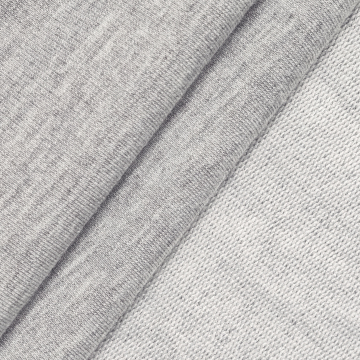 Anti-Wrinkle Soft Breathable Polyester Cotton Knitted Fabric for Hoodies