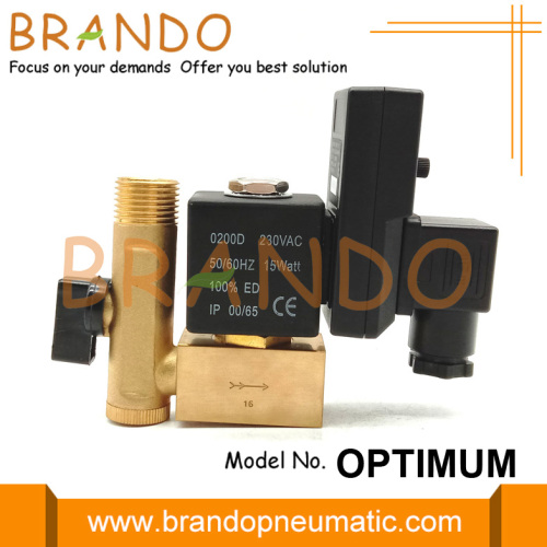 1/2'' Automatic Drain Valve For Air Compressor AC220V