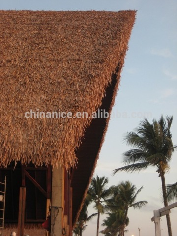 Waterproof PVC palm leaf thatch