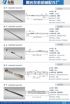 US Cargo Control Ratcheting Cargo Bar for Small Cargo Needs