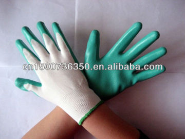 CE approved latex working gloves