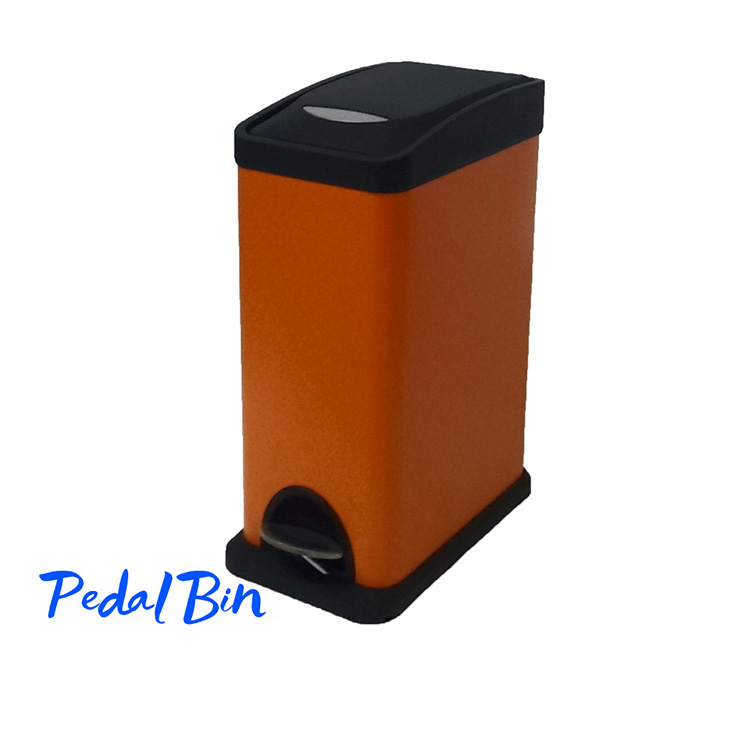 stainless steel pedal bin