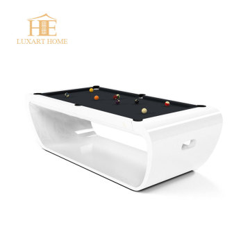 China Factory High End Glass Pool Tables for Villa Export