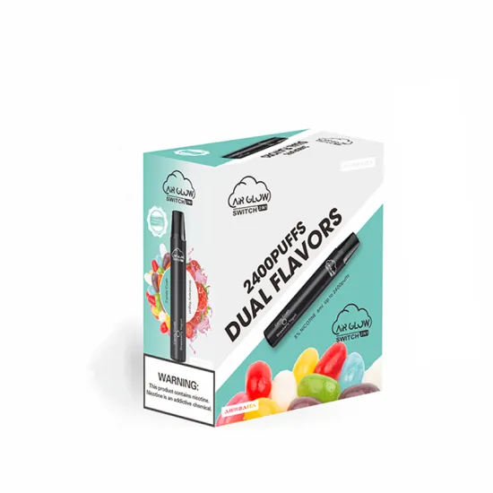 Wholesale 2400 Puffs Air Glow Switch 2-in-1 Vape Pen