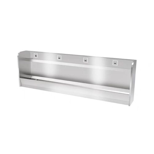 An Wand montierter Edelstahl Urinal