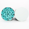 Hurtownia sztywnych opakowań kartonowych Niestandardowe logo Cylinder Okrągłe pudełka na prezenty ślubne z kwiatami