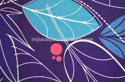 Leaf Design comfortable Door Mat rug