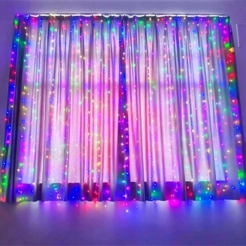 RGB Curtain Lights for Christmas Decoration