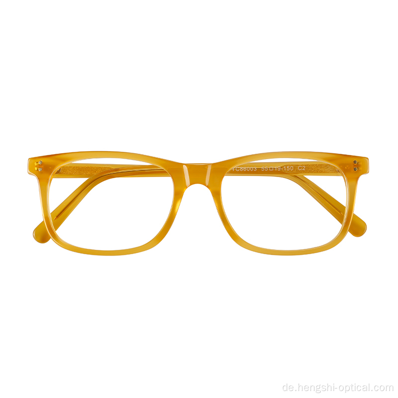 Brille Acetatrahmenbrille für Männer