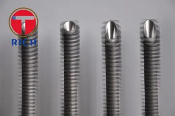 Fin tubes for heat recovery pipe
