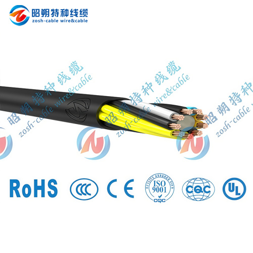 Cable multiconductor resistente a la tracción con certificación CE