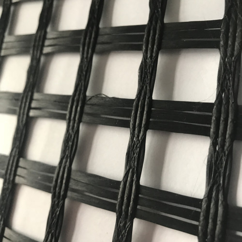 Asfaltbelagd biaxial glasfiber geogrid