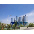 Cement storage in environmental protection industry