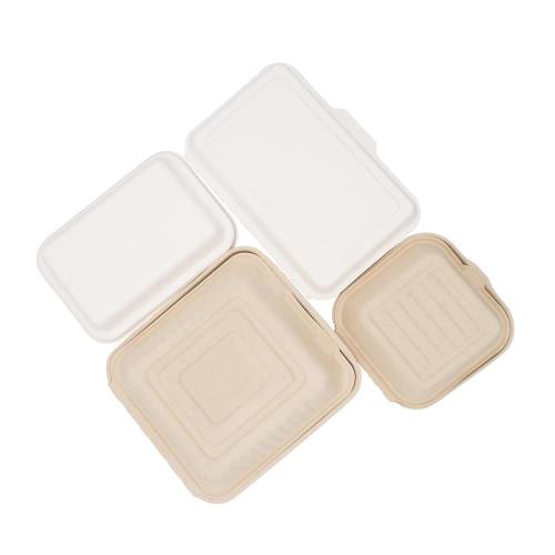 Biodegradable Food Container disposable tableware pape custom disposable lunch paper box Factory