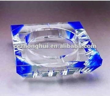 popular crafts crystal ashtray for business gifts