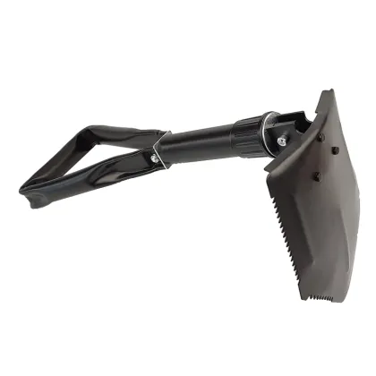 Multifunctional Garden and Survival Tri-Fold Shovel: A Versatile Tool for Engineer Projects, Camping, and Outdoor Activities