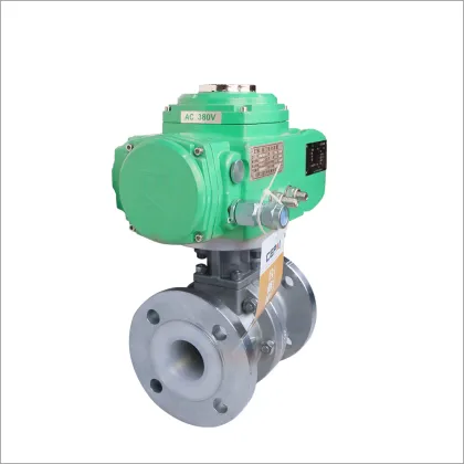 Electric Lined Fluorine Ball Valve