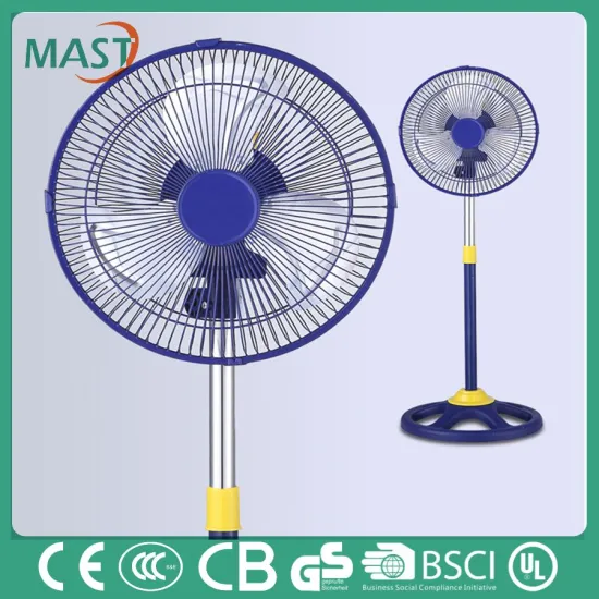 hot-selling 10 inches Blue Mini Air Cooling Fan With Metal Blades In Mast 2016 for household