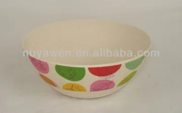 bamboo fiber bowl