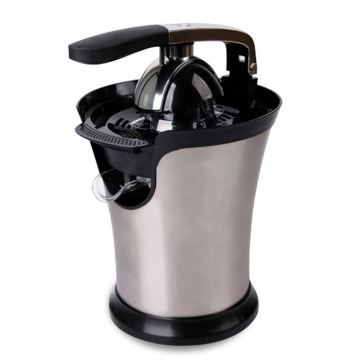 Professional Grade 160W Stainless Steel Electric Citrus Juicer for Home Use - Perfect for Oranges and Lemons