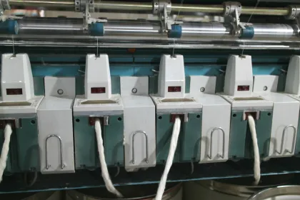Open-End Rotor Spinning Machine for Flax Fibre Linen Production
