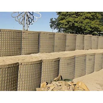 Безопасный габионный короб для контрольно-пропускных пунктов