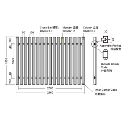 aluminum guardrail systems aluminum safety railing systems