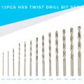 13 ПК Twist Drill Bit Metal Wood