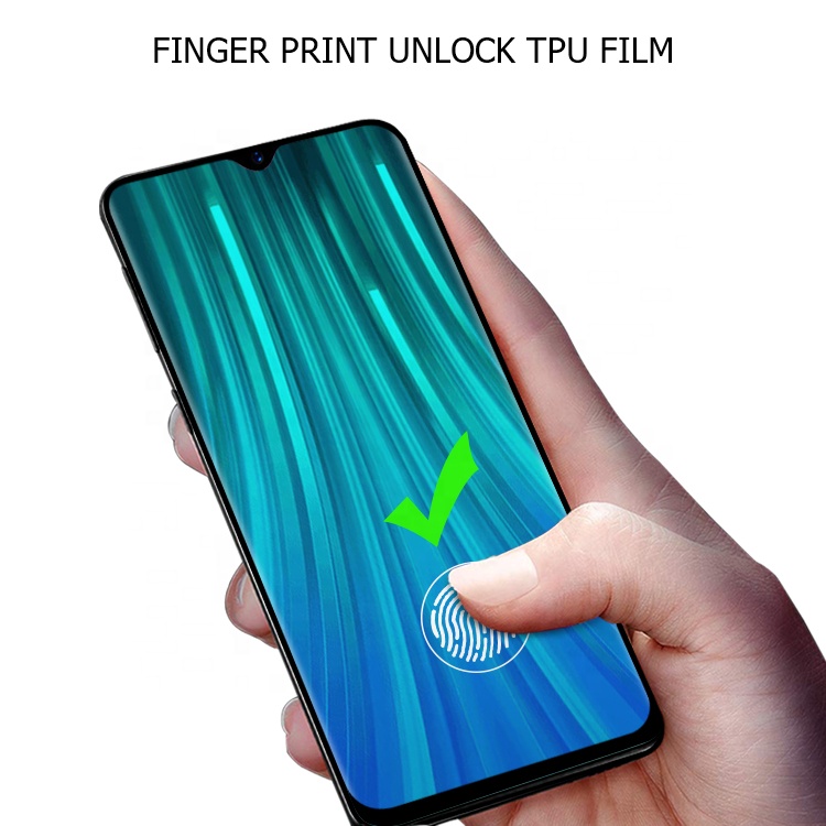 Fingerprint unlock protective film Redmi