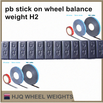 pb stick on wheel balance weight die casting