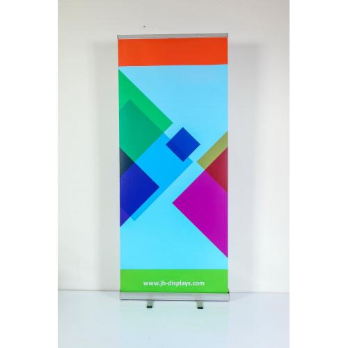 retractable roll up banner stand display for promotion